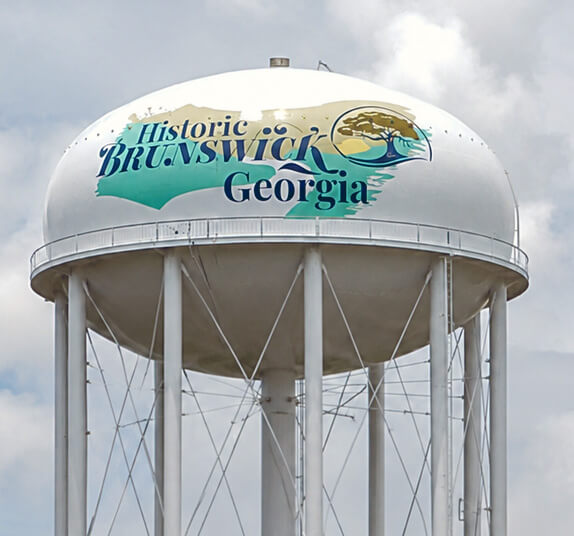 brunswick georgia water tower brunswick georgia water tower